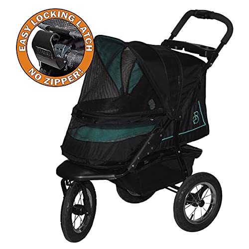 Pet Gear NoZip NV Pet Stroller for Cats/Dogs, Zipperless Entry, Easy