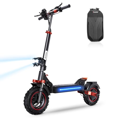 iScooter Electric Scooter Adults, 1000W Motor Up to 28 MPH Top Speed & 40 Miles Long Range E Scooter, 11' Off-Road Pneumatic Tire Scooter for Adults
