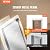 VEVOR 3-Flap Pet Door for Wall, Metal Frame with Lock, Energy-Efficient Insulated Pet Door, Easy to Install in Interior or Exterior Walls, Dog Door for Medium Dogs (White-Medium)