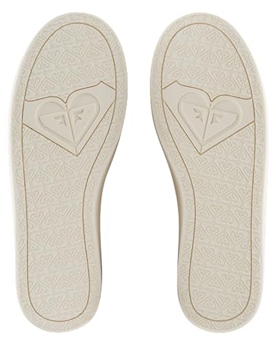 Roxy Women's Minnow Faux Fur Slip on Sneaker Shoe3