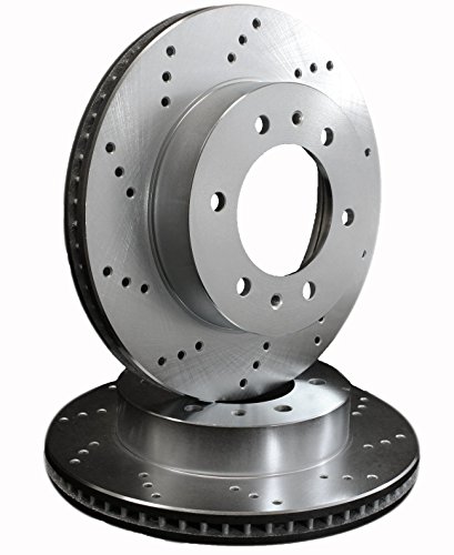 Fits 2000 Chevrolet Silverado 1500 FRONT PAIR ATL Autosports Performance Brake Rotors ATL55054-33DO