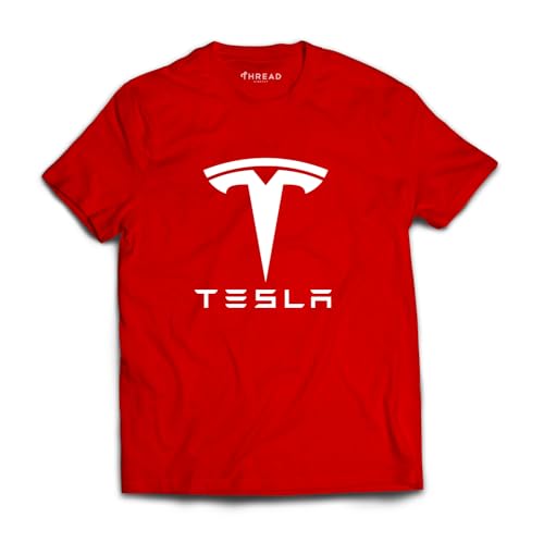 Tesla Short Sleeve Shirt for Men and Women Automobile Logo Tshirt Graphic Tee Elon Musk Electric Car Auto