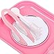 Ryaupy 2 Pcs Tragbar Kontaktlinsenbehälter Hygiene， Mini Box Container Kontaktlinsenhalter, Cute Kontaktlinsen Travel Kit Mit für tägliche Ausflüge wie Reisen und Arbeiten (Pink und lila)