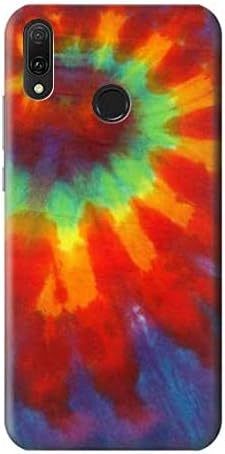 R2985 Colorful Tie Dye Texture Case Cover for Huawei Y9 (2019)