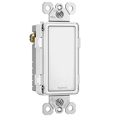 Legrand Radiant Adjustable Led Night Light Outlet, Nightlight Electrical Outlets For Bedroom And Hallway, Full, White, Ntlfullwcc6 #TOP1