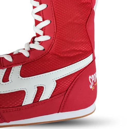 Boxing Shoes for Children's Boys Anti-Slip High Top Wrestling Shoes Youth Wrestling Shoes Training Boots for Kids4