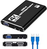 Placa Captura Vídeo 4k Full Hd 1080p 60fps Hdmi Para Usb 3.0 Live Stream Para Nintendo Switch PC Streaming Live PS5 PS4 Xbox Captura Externa GRUPO FIRST SHOP