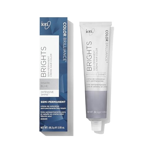 Ion Shark Blue Semi Permanent Hair Color Shark Blue