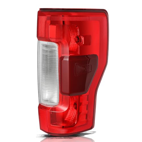 Image of Aosky Halogen Tail Light Assembly Compatible with 2017-2019 Ford F250 F350 Super Duty with Blind Spot Rear Taillight Brake Signal Lamp with Bulbs RH (Right Passenger Side)