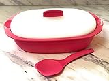 Türkisblau Tupperware Legacy (7,25 Tassen) Servierschale Suppentüren Mikrowellenteller