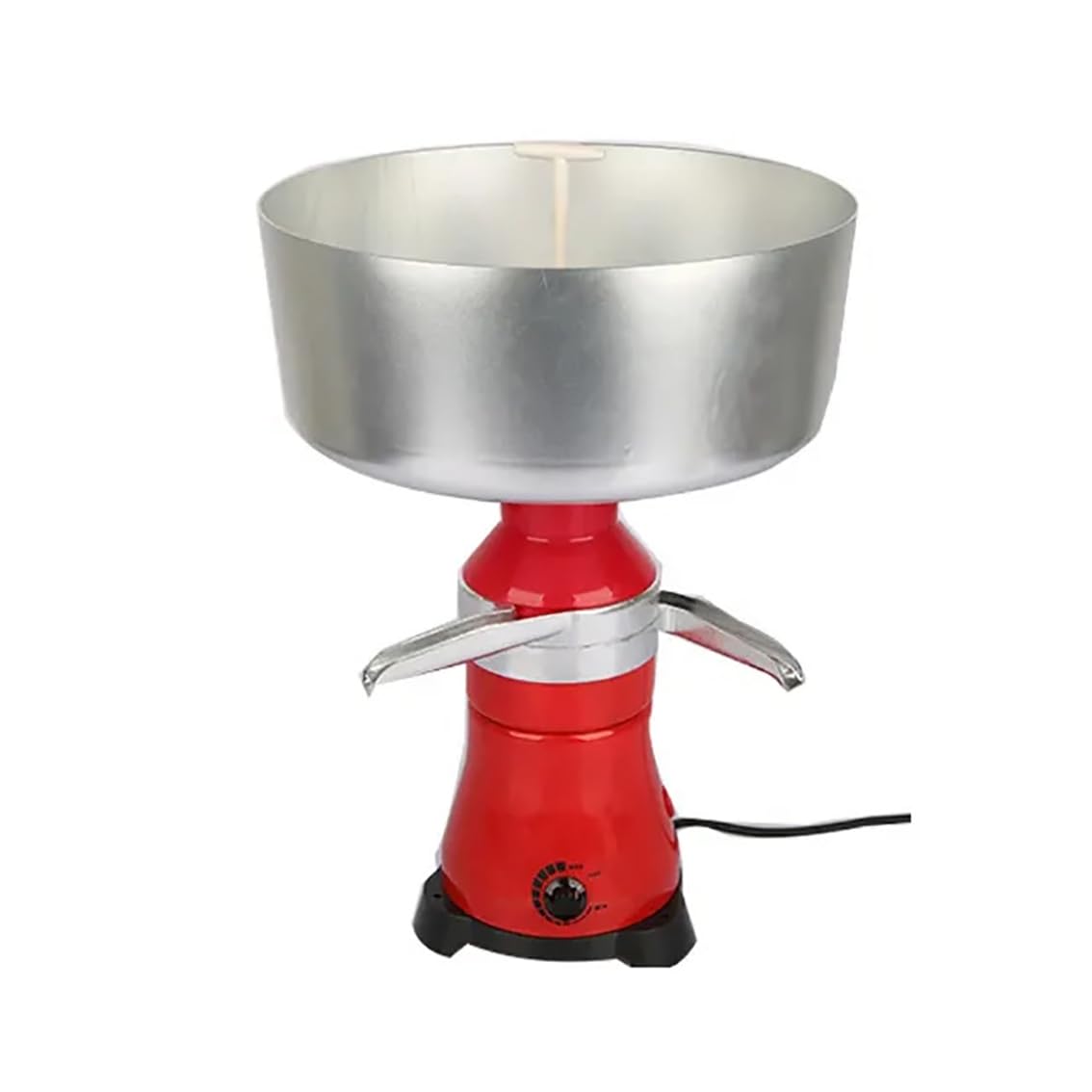 Separatore Centrifugo Per Crema Di Latte, 80 L/h, Velocità Di Rotazione Massima 11000 Giri/min, Pulsante Regolabile In Velocità, Separatore Elettrico Per Crema Di Latte Fresco Per Famiglie Di Caseific