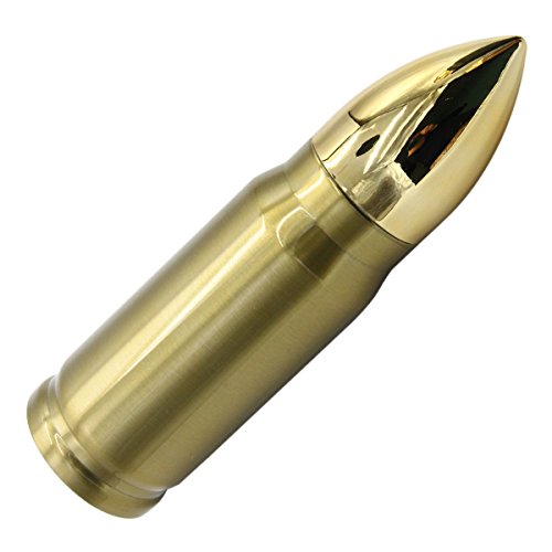 Latinaric Edelstahl Bullet Thermosflasche Thermoskanne Wasserflasche Isolierflasche 500ml in Kupfer, Armee Grün, Gold