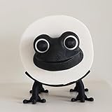 Frog Toilet Roll Holder Funny Toilet Paper Holder 3D Printed Black Frog Roll Holder Sheep Toilet Roll Holder Paper Holders Free Standing Bathroom Set for Bathroom