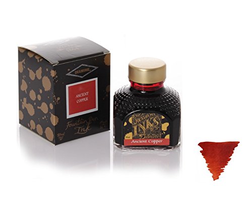 Fountain Pen Ink, 80 ml Bottle, Ancient Copper