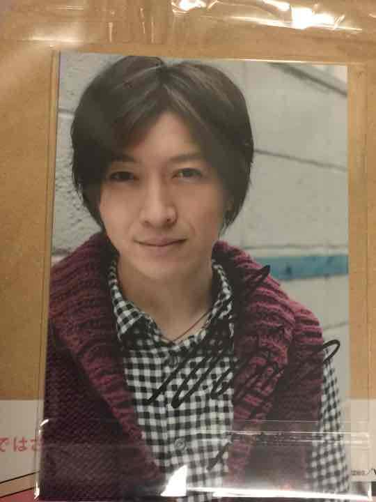 1stミニアルバム 『ひねもす』複製サイン入り特典生写真　小野大輔 小野大輔 1stミニアルバム 『ひねもす』複製サイン入り特典生