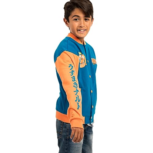 Bioworld Naruto Blue and Orange Youth Bomber Jacket2
