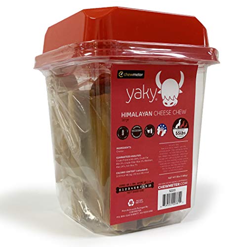 Chewmeter-Yaky-Himalayan-Cheese-Chews-Natural-Yak-Cheese-Dog-Chews-Long-Lasting-Stain-Free-Protein-Rich-Low-Odor-100-Natural-Healthy-Safe-Large-for-Dogs-55-lbs-and-Smaller-30-lb