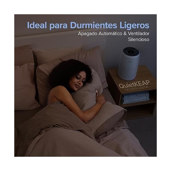 LEVOIT Purificador de Aire con Filtro HEPA H13 Purificador Hogar Portátil - Imagen 5
