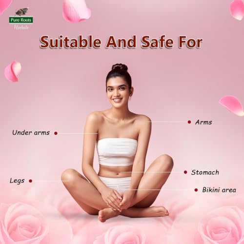Image of Pure Roots Hair Removal Cream 50g Pack of 3 Combo (ROSE 50G PK2)