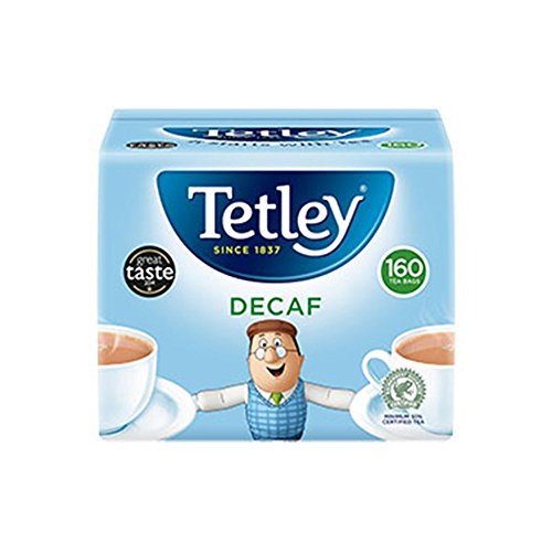 Tetley Sachets De Thé Décaféiné 160 par Paquet