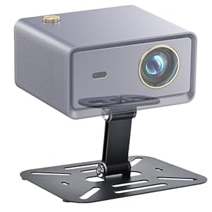 Chingcoo Projector Stand, Projektorhalterung, Beamer Halterung Wand, Beamer Ständer, Kleiner Desktop, Projektor Ständer, Projektor Halterung mit 1/4 Zoll Schraubschnittstelle (Schwarz)