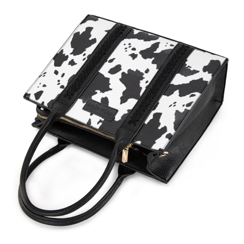 Image of Wrangler 3PCS Purses for Women Tote Bag Crossbody Handbag and Wallet Set with Guitar Strap