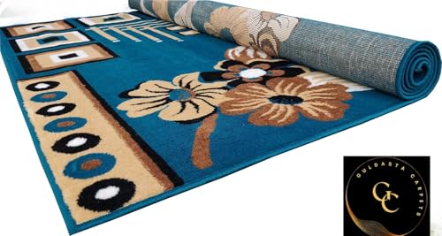 Image of Blue Area Rug 8x11 Feet