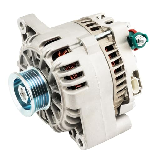 Image of KAX New Alternator Replacement for Ford Taurus 2003-2006 for Mercury Sable 2002-2005 110 Amp,12V,CW,S6 Groove Pulley,Replace for 8268N
