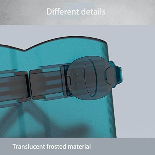 Portable Book Cookbook Stand Holders With 4 Led Light, Foldable Reading Stands Height And Angle Adjustable, Textbook Magazine Recipe Tablet Display Stand,Blue,A #TOP6