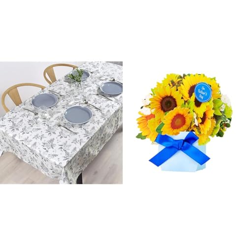 �y���̓��Z�b�g�z�X�^�C���f�R�[��(STYLE Decor) �e�[�u���N���X ���~�l�[�g �r�j�[�� �h�� �k�� 120cm×150cm ������� ���C���b�N ���m�N���[�� W4804300+�T�����I ���b�Z�[�W�J�[�h ���̓� �q�}�����A�����W