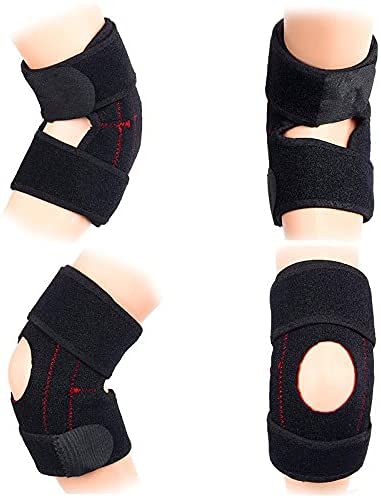 FHK Sportieve elleboogbandage, veerbelaste ellebooghouder, sportondersteuning, voor fitness, ellebogen, schokbestendig… - Image 5