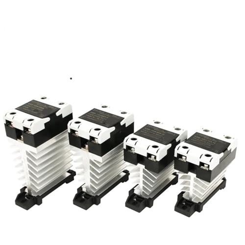 Relais statique DD 120A monophasé avec dissipateur thermique pour contrôle DC-DC