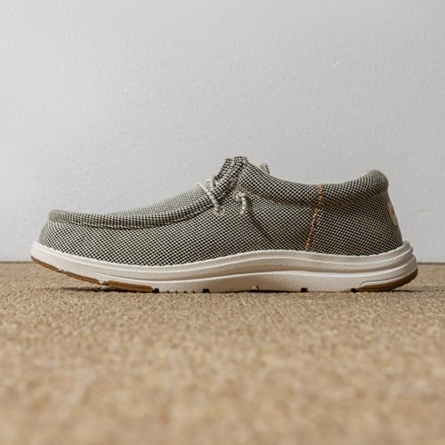 Bruno Marc Mannen Arch Ondersteuning Casual Slip-on Schoenen Loafers voor Mannen Antislip Comfortabele Schoenen, kaki, 8.5 - Afbeelding 4
