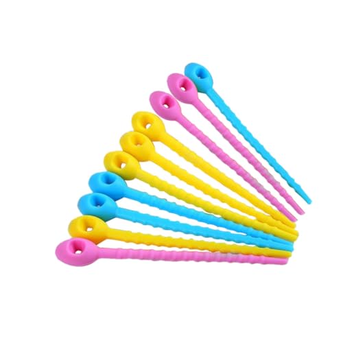 Attaches en silicone pour sachets : lot de 50 clips alimentaires réutilisables