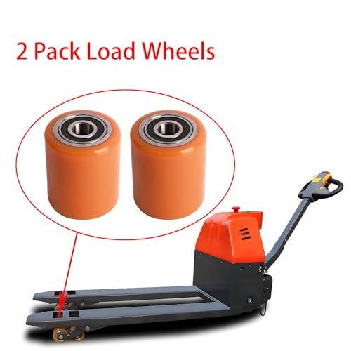 Image of 2 PCS Load Wheel Kit Compatible with Big Joe Model E30 EZ30 Pallet Jack 1115-133000-40 111513300040