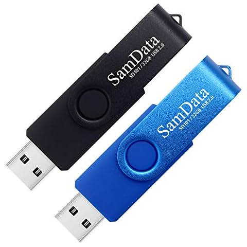 SamData 32GB USB Flash Drives 2 Pack Cover