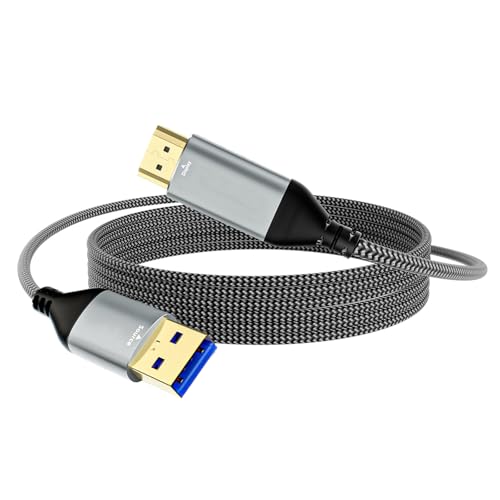 velocità Rapida da HDTV A USB3.0 Converter Cord 4K Resoluzione Supporto Rilevamento Automatico per Proiettori Computer Cavo Video A HDTV