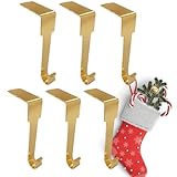 Photo Gallery qiwieod supporto per calze di natale, per, in metallo, per, 6 ganci in metallo antiscivolo, per la casa Photo Gallery qiwieod supporto per calze di natale, per, in metallo, per, 6 ganci in metallo antiscivolo, per la casa
