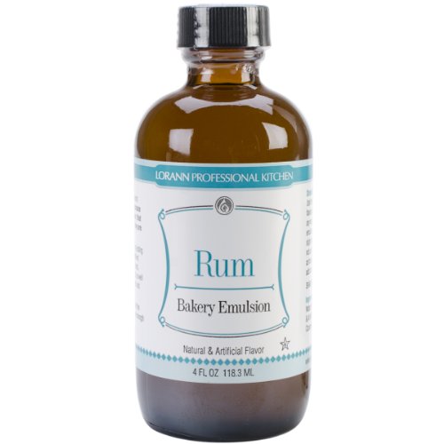 Image of LorAnn Rum Bakery Emulsion, 4 ounce bottle (Pack of 2)