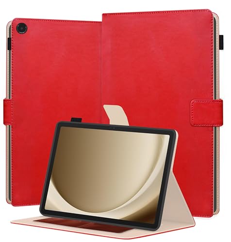 Image of TGK Flip Cover for Samsung Galaxy Tab A11 Plus 11 Inch Case with Stylus Holder (Red)