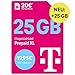 Produktbild Telekom MagentaMobil Prepaid XL mit 50 GB Highspeed-Volumen | 5G/LTE Max & Allnet Flat in alle dt. Netze | unverbrauchtes Datenvolumen weiter nutzen | EU Roaming & Hotspot Flat | 20 EUR Startguthaben