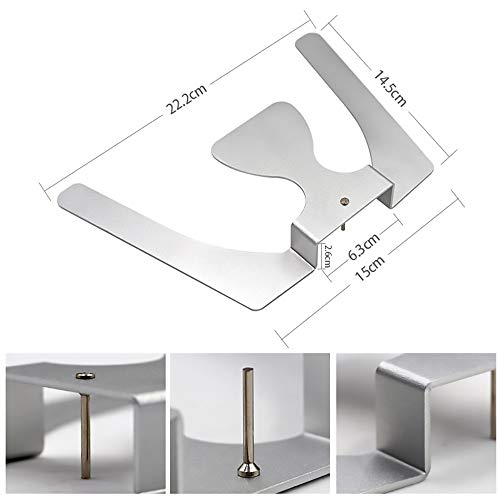 Image of Dental Occlusal Maxillary Casting Jaw Fox Plane Plate 3D Stainless Steel Autoclavable Complete Denture