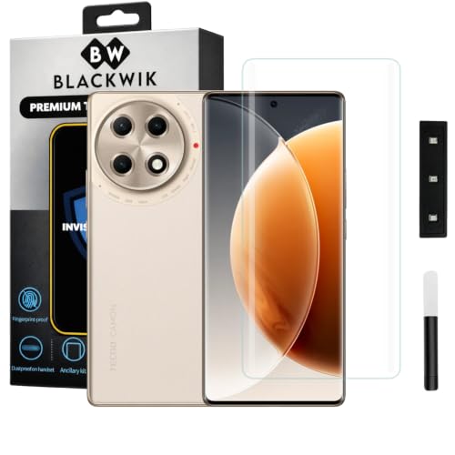Image of Blackwik UV Curved Tempered Glass for Tecno Camon 30S | 1-Pack