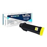 LCL Cartouche de Toner Compatible 6510 6510DN 6510N WorkCentre 6515 6515DN Replacement pour Xerox 6515 6510 6515DNI 6515DNW 6515N 6515NW 106R03479 106R03475 2400PAGES (1 Jaune)