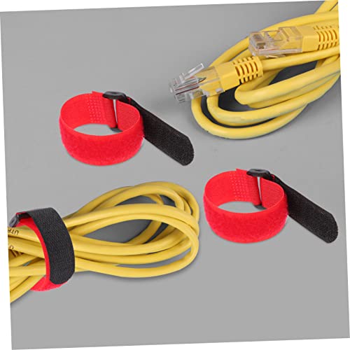 Holibanna 20 piezas Cinta para atar cables y organizar bajo el escritorio para gestión de cables miniatura 7