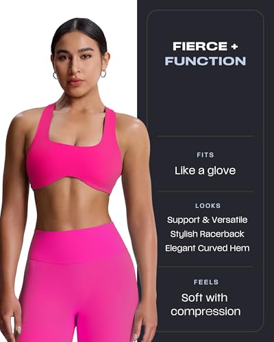 Image of Aoxjox Define Sculpt Racerback Sports Bra