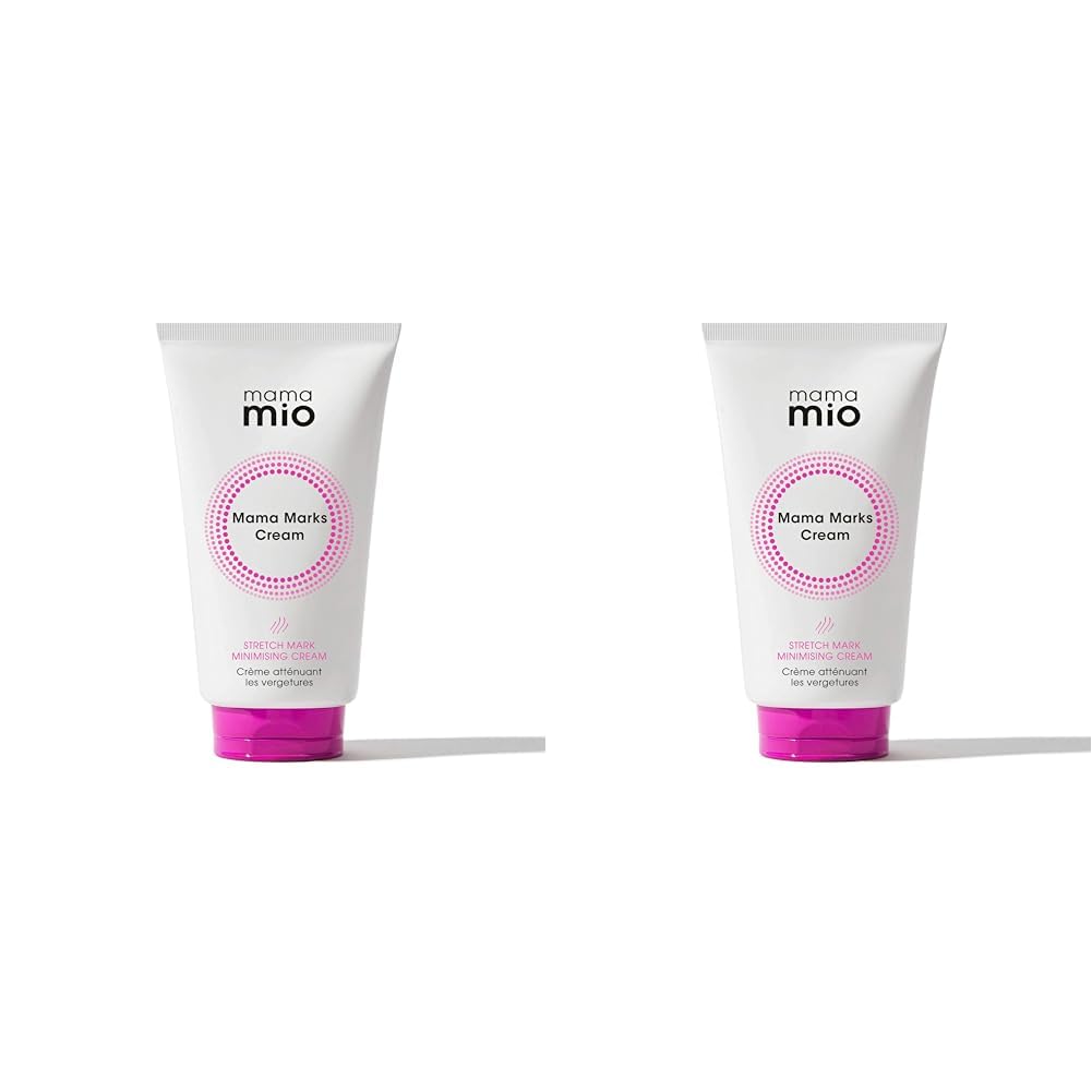 Mama Mio Mama Marks Cream 125ml | Suitable for pregnant women, Vegan, Cruelty-free, Dermatologically tested (Pack of 2)