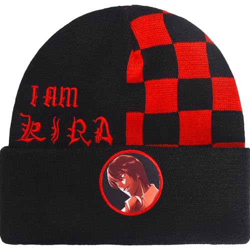 Bonnet Death Note contre le froid - Winter knit cap respirant et confortable taille unique