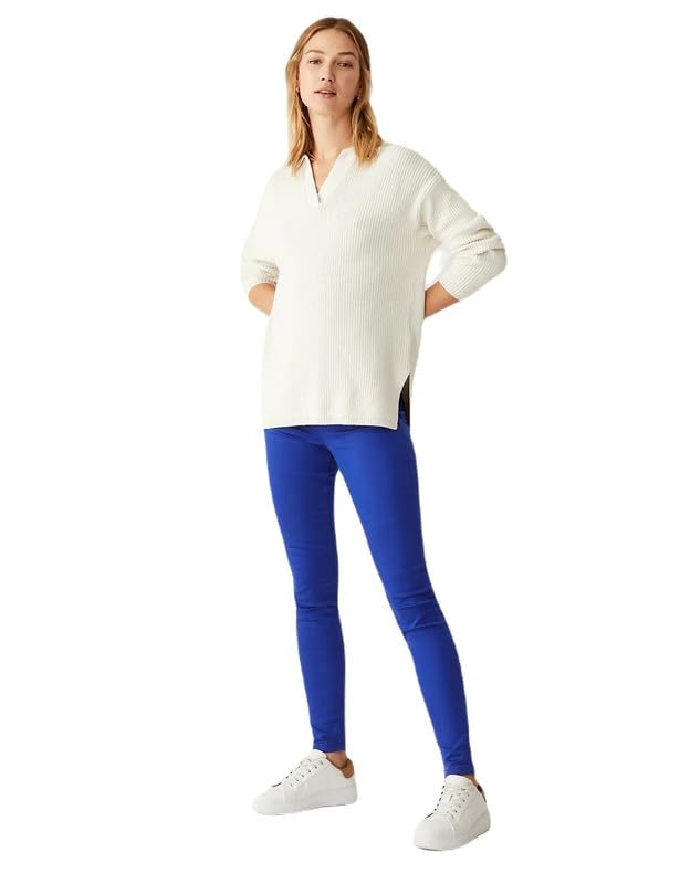 Image of Marks & Spencer Womens Light Wash High Rise Skinny Fit Jegging