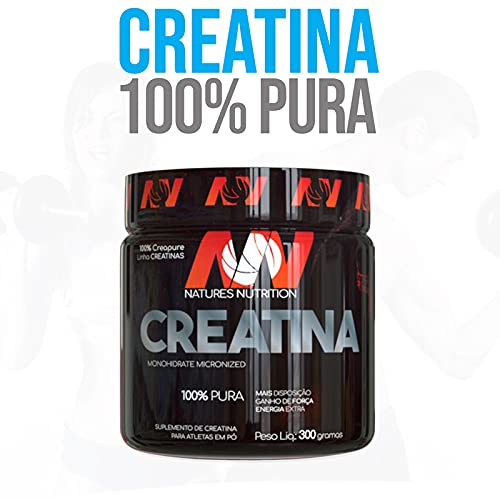 Creatina Micronizada 100% Pura 300g - Importada